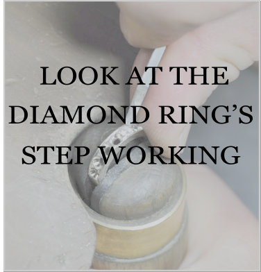 LOOK AT THE   DIAMOND RING’S   STEP WORKING