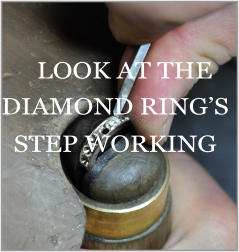 LOOK AT THE DIAMOND RING’S STEP WORKING