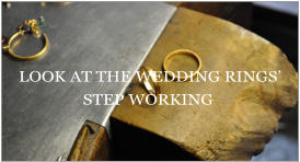 LOOK AT THE WEDDING RINGS’ STEP WORKING