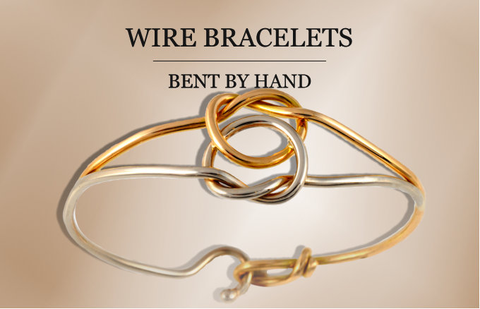 BENT BY HAND    WIRE BRACELETS