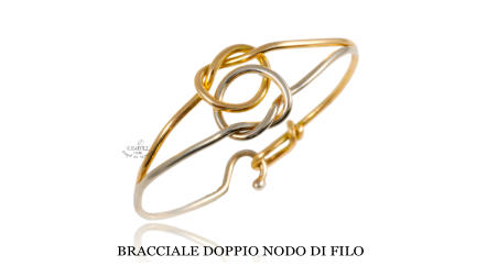 BRACCIALE DOPPIO NODO DI FILO